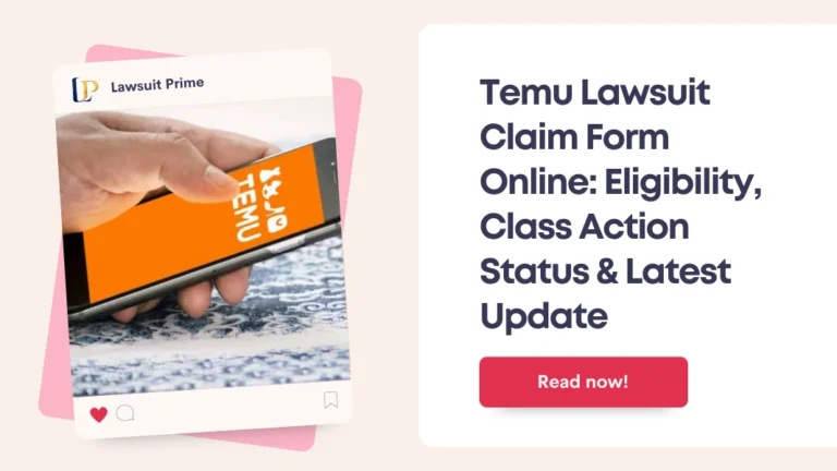 Temu Lawsuit Claim Form Online