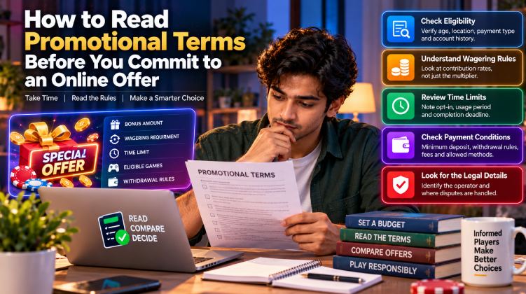 How to Read Promotional Terms Before You Commit to an Online Offer