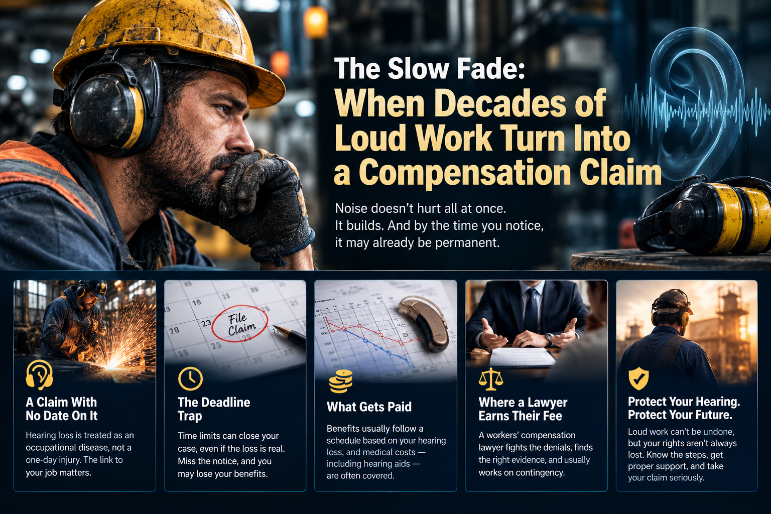 The Slow Fade: When Decades of Loud Work Turn Into a Compensation Claim