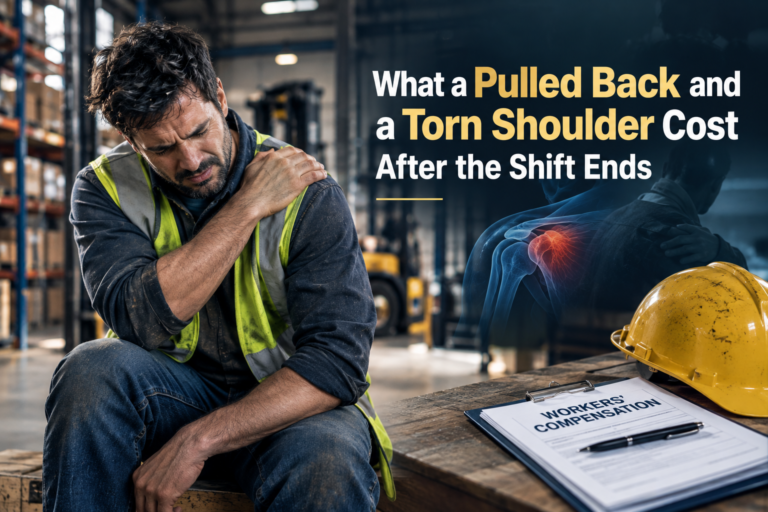 Just a Tweak: What a Pulled Back and a Torn Shoulder Cost After the Shift Ends